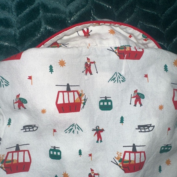 ⛷️RARE Petite Plume Ski lift & Ski PJ top - Picture 9 of 13